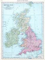 British Isles, World Atlas 1913